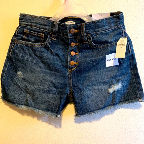 High Rise denim shorts - Picture 1 of 1